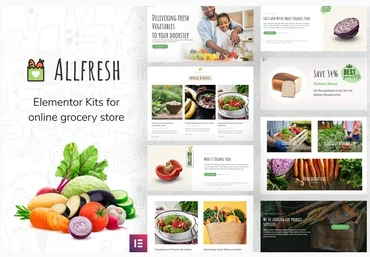Themeforest Allfresh - Grocery WooCommerce Template Kit слив