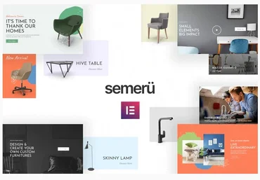 Themeforest Semeru - Furniture WooCommerce Elementor Template Kit слив
