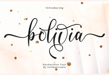 Creativefabrica Bolivia Font слив
