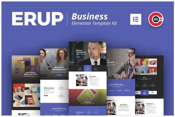Themeforest Erup - Business Template Kit слив курса