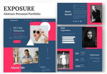 Themeforest Exposure - Personal Portfolio Elementor Template Kit слив