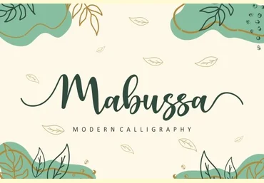 Creativefabrica Mabussa Font слив