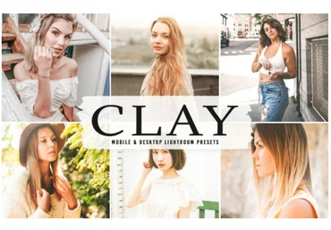 Elements.Envato Clay Mobile & Desktop Lightroom Presets 2021 скачать слив