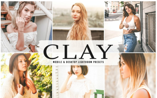 Elements.Envato Clay Mobile & Desktop Lightroom Presets 2021 слив курса