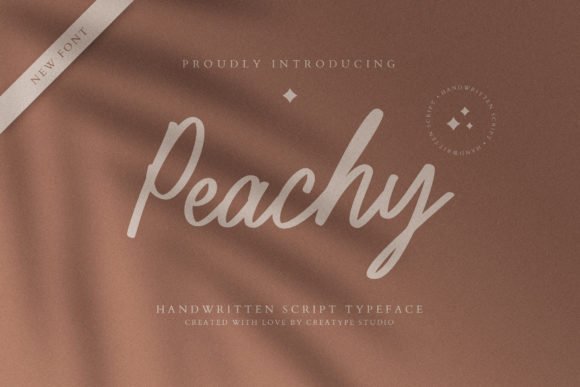 Creativefabrica Peachy Font 2021 слив курса