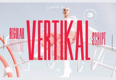 Creativemarket Vertikal Font 2021 слив