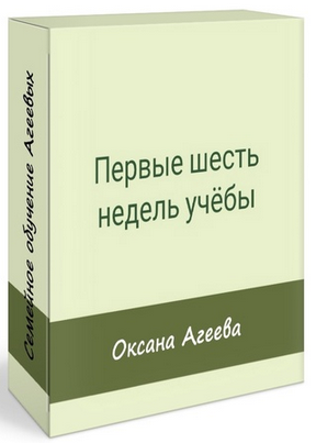 Семейное обучение Агеевых Первые шесть недель учебы 2023 слив курса