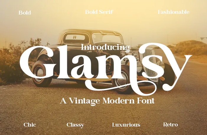 Elements.Envato Glamsy Font 2021 слив курса