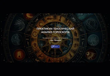 Александр Айч Практикум тематический анализ гороскопа 2024 слив