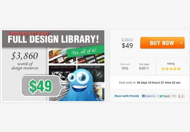 Bundle Большая библиотека для Дизайнера общей стоимостью $3,860 всего за $49 слив