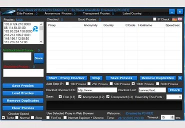 Proxy Shark 2015 Vip Pro Edition v3.1 Cracked by PC-RET слив