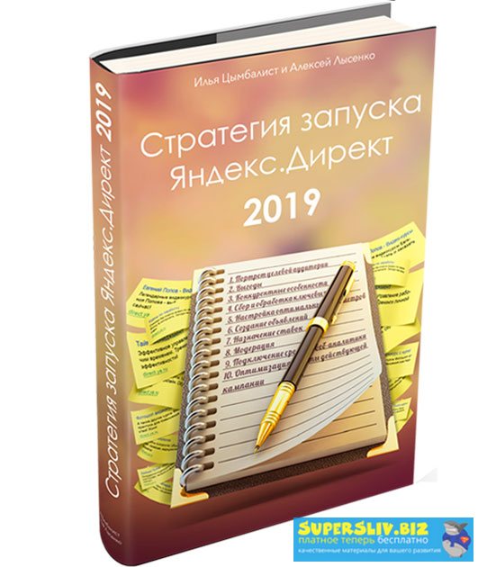 Илья Цымбалист, Алексей Лысенко Стратегия запуска Яндекс.Директ 2019 слив курса