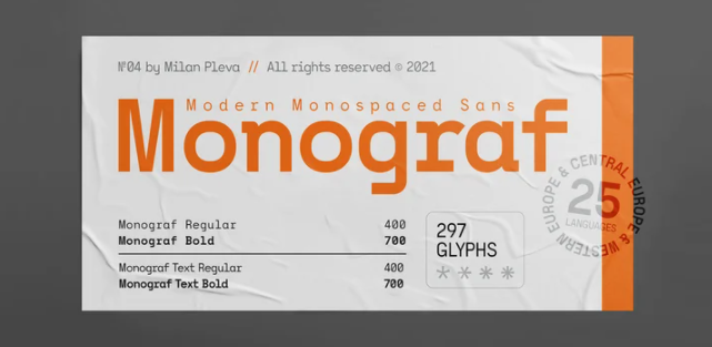 Myfonts Monograf Font 2021 слив курса