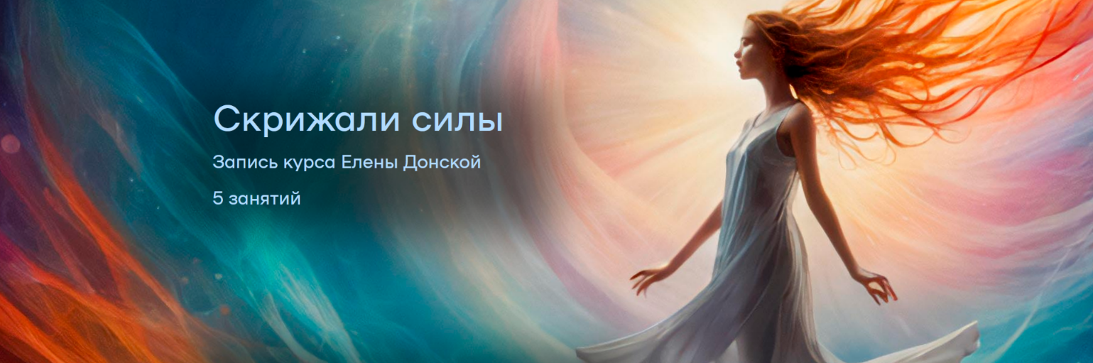 Елена Донская Скрижали Силы 2025 слив курса
