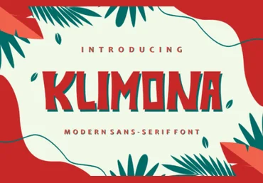 Creativefabrica Klimona Font 2022 слив