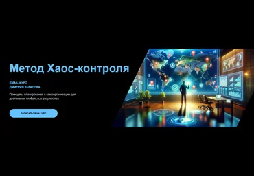 Дмитрий Тарасов Метод Хаос-контроля 2024 слив