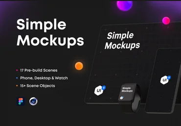 UI8 Simple Mockups 2.0 слив