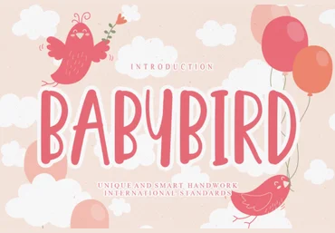 Creativefabrica Babybird Font 2021 слив