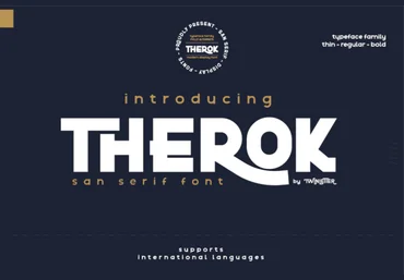 Creativefabrica Therok Font слив