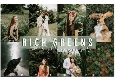 Elements.Envato Moody Rich Greens Outdoor Travel Lightroom Presets 2021 слив