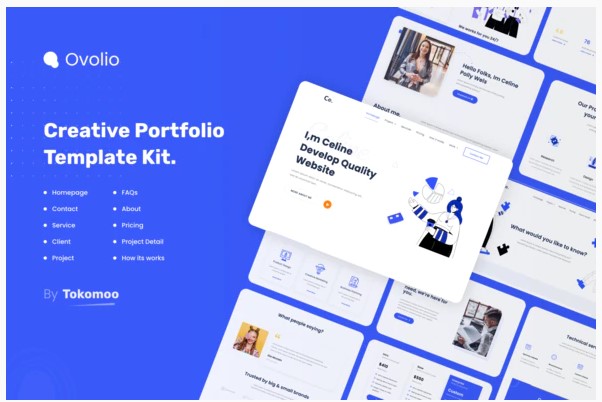 Themeforest Ovolio - Creative Elementor Template Kit слив курса