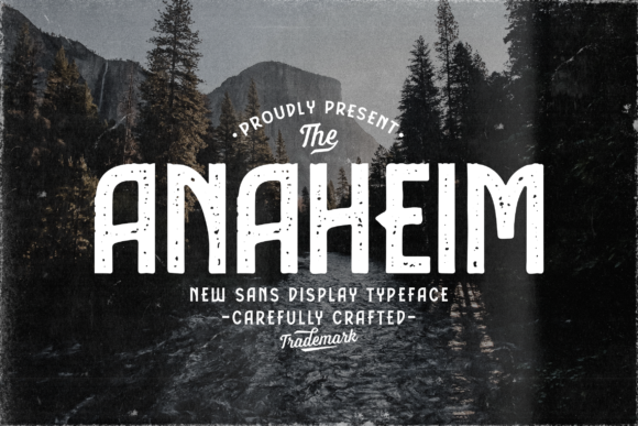 Creativefabrica Anaheim Font слив курса