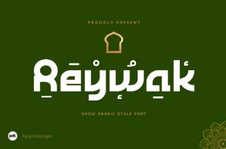 Creativemarket Reywak Font 2022 слив курса