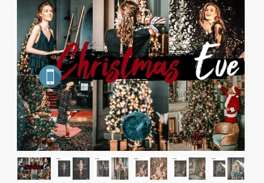 Designbundles 05 Christmas Eve Mobile Lightroom Preset 2019 слив