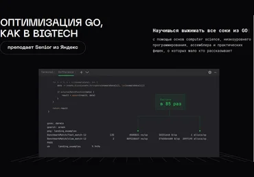 Игорь Панасюк Balun Courses Оптимизация Go, как в BigTech 2025 скачать слив