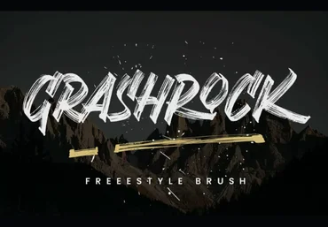 Fontbundles Grashrock - Freestyle brush 2022 слив