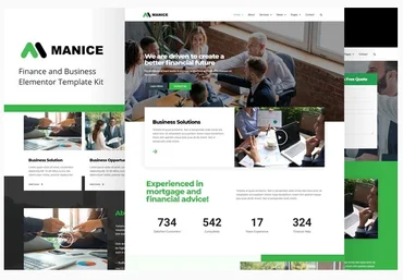 Themeforest Manice - Business Template Kit слив
