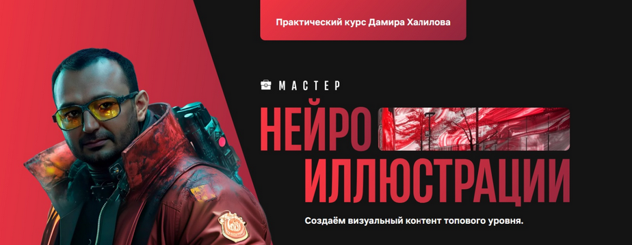 Дамир Халилов Мастер нейроиллюстрации. Тариф Premium 2025 слив курса