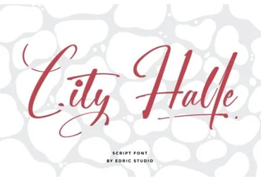 Creativefabrica City Halle Font 2022 слив