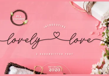Creativefabrica Lovely Love Font 2021 слив
