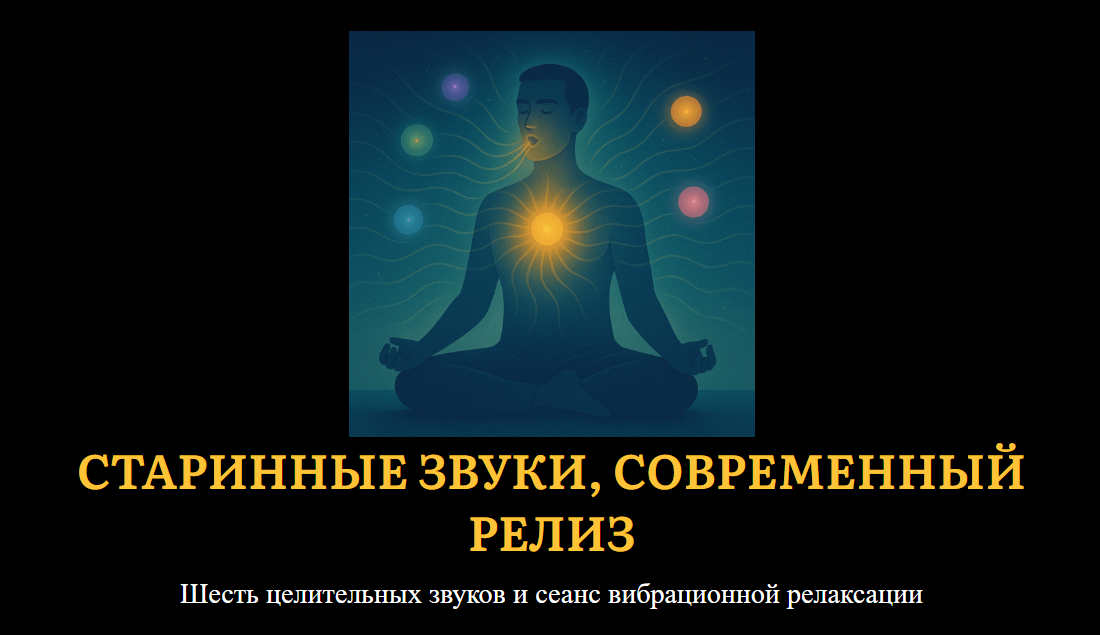 Джесси Ли Древние звуки, современный релиз. Шесть целительных звуков ТКМ и вибрационная сессия слив курса