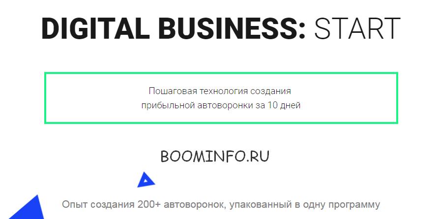 Кир Уланов Digital Business: START 2017 VIP КОМПЛЕКТ слив курса