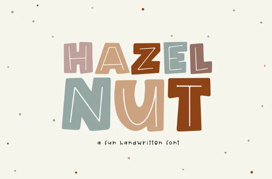 Fontbundles Hazelnut - A Fun Handwritten Font 2022 слив курса