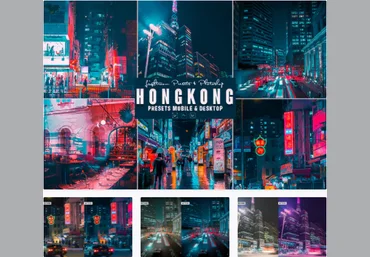 elements.envato Hongkong Photoshop Action & Lightrom Presets 2021 скачать слив