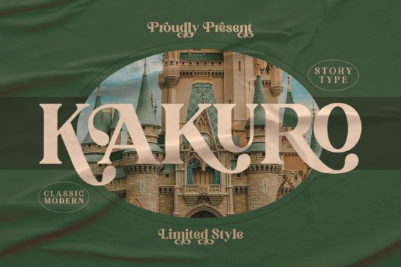 Creativefabrica Kakuro Font 2021 слив курса