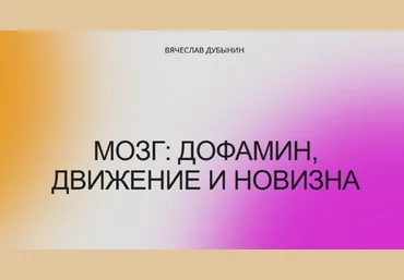 Вячеслав Дубынин Мозг: дофамин, движение и новизна 2022 скачать слив