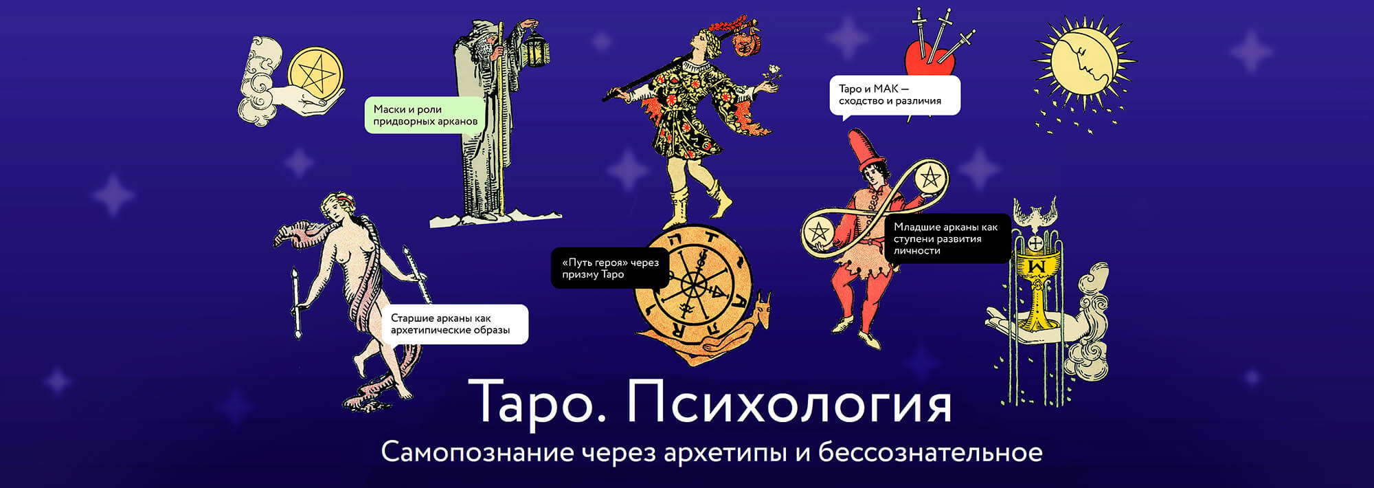 МИФ Алена Солодилова-Преображенская ― Таро. Психология. Самопознание через архетипы и бессознатель слив курса