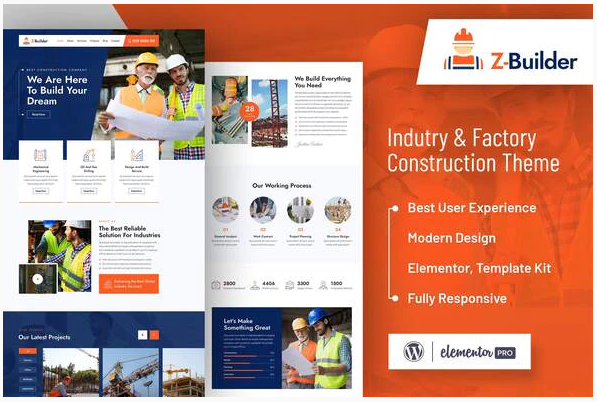 Themeforest Z-Builder - Construction Elementor Template Kit слив курса