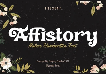 Creativefabrica Affistory Font 2021 слив