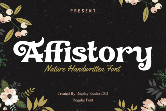 Creativefabrica Affistory Font 2021 слив курса