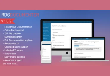 PHP Скрипт Responsive Documentation Generator слив