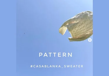 Алёна Терещенкова alenatereshenkova Свитер «Сasablanka» 2022 слив