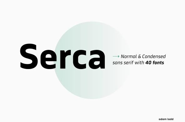 Creativemarket Serca Font 2021 слив курса