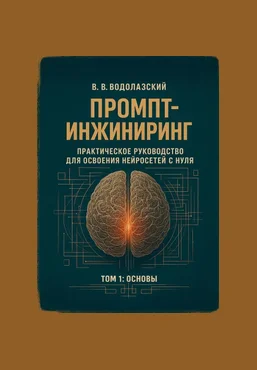 В. Водолазский Промпт-инжиниринг. Практическое руководство для освоения нейросетей с нуля 2025 скачать слив