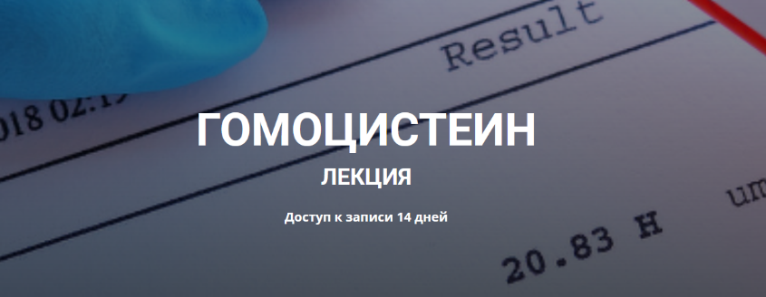 Елена Иванова Гомоцистеин 2023 слив курса