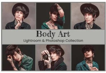 Creativemarket Body Art Lightroom Ps LUT Presets 2021 скачать слив
